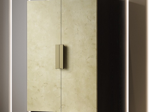 现代餐边柜 意式餐边柜 现代酒柜 意式酒柜 现代意式边柜su模型