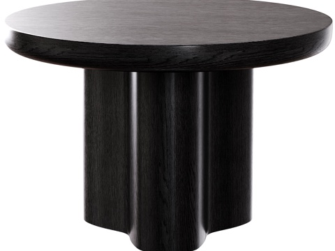  Ernest round coffee table3d模型 