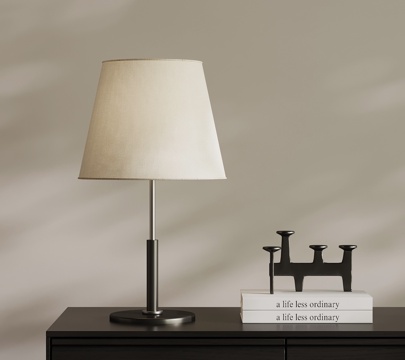  现代意式台灯 床头台灯3d模型 