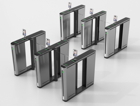  现代公用器材 闸机 门禁机 感应门 闸门 门闸3d模型 