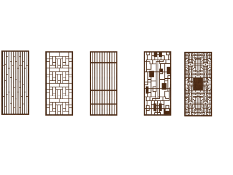 门窗 桌椅 室内 五金 装饰su模型