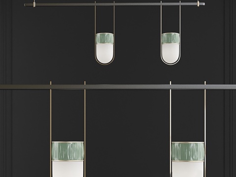  吊灯 装饰灯 餐厅灯3d模型3d模型 