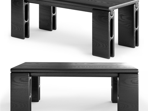  Mesa_table现代茶几3d模型 