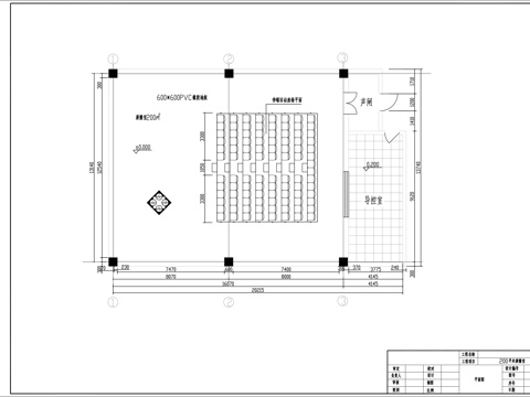 演播室装修设计方案cad施工图