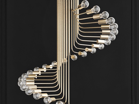  吊灯 水晶灯 装饰灯3d模型 