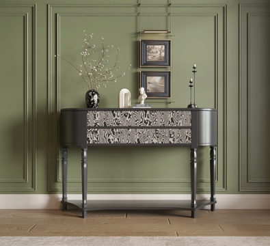  法式边柜玄关柜3d模型 