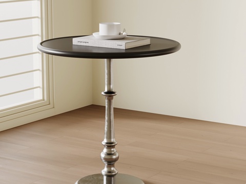 现代边几 金属边几su模型