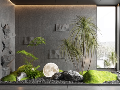  现代景观3d模型 