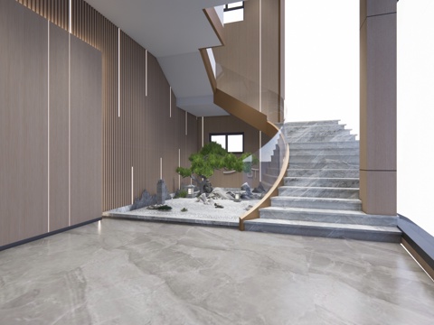 微景观 花镜 小品 造景 绿化 景观 组团su模型