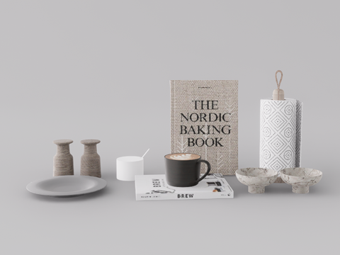 厨具组合su模型