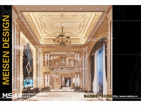 欧式豪宅施工图cad施工图