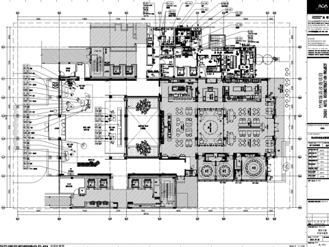 金普顿竹辉酒店_施工图cad施工图