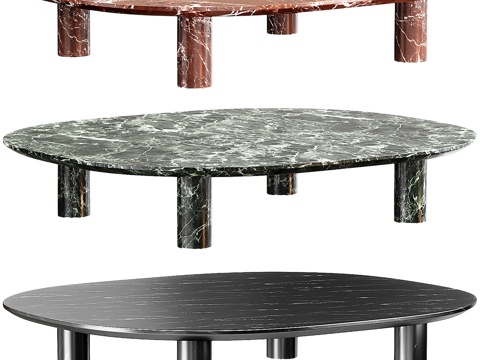  Gladstone coffee table3d模型 