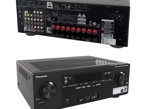  先锋AV接收器VSX921K3d模型 