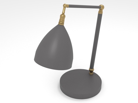  台灯 灯具 床头灯 书桌灯 阅读灯3d模型 