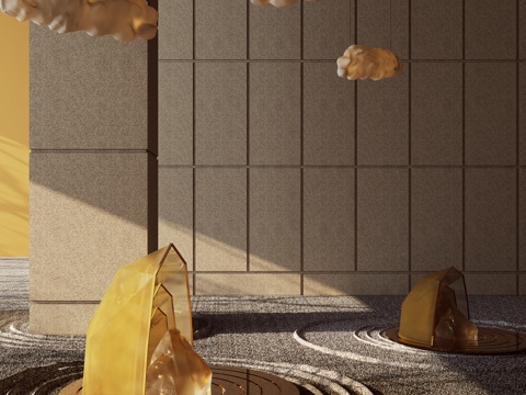  艺术品雕塑3d模型 