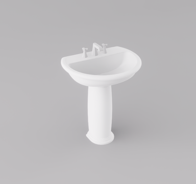 洗手台su模型