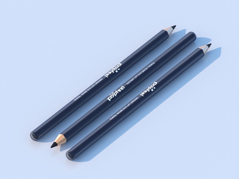  眉笔 化妆笔 化妆品3d模型 