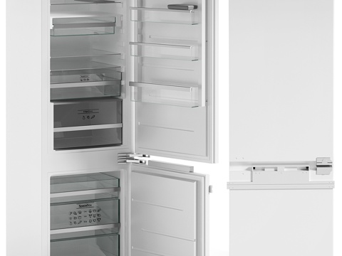  双门冰箱 GDNRK5182A23d模型 