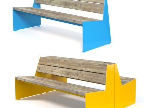  Vestre BLOC座椅3d模型 