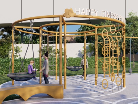 儿童活动区su模型