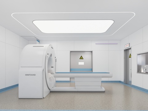 现代医院_医院核磁共振室_医院_室_诊室su模型