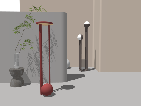 吊灯 室外灯 灯具 灯 射灯su模型