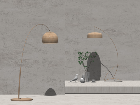 吊灯 室外灯 灯具 灯 射灯su模型