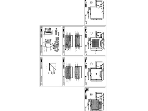 某一中学视频会议室施工图cad施工图