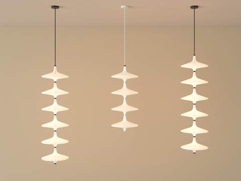 现代吊灯 装饰吊灯su模型