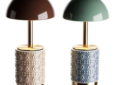  现代简约台灯 台灯 简约台灯 书房台灯 灯3d模型 