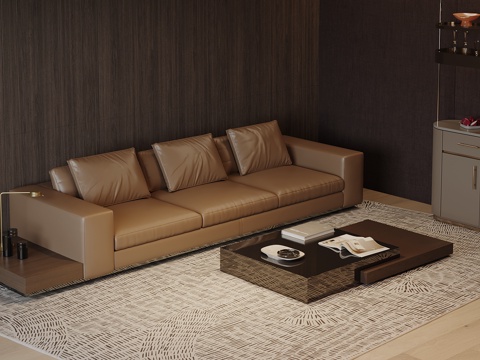 现代沙发su模型