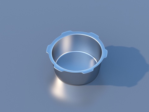  电饭锅胆3d模型 