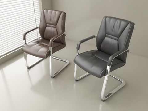 现代办公椅 休闲椅su模型