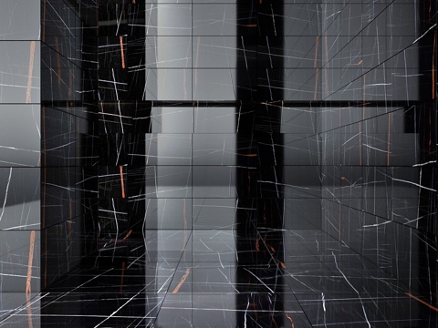  Kerranova大理石趋势系列NERO DORATTO3d模型 