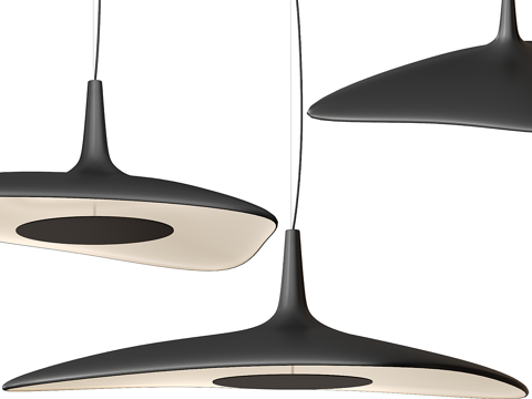 现代吊灯 三角吊灯 异形吊灯 意式吊灯 金属吊灯su模型