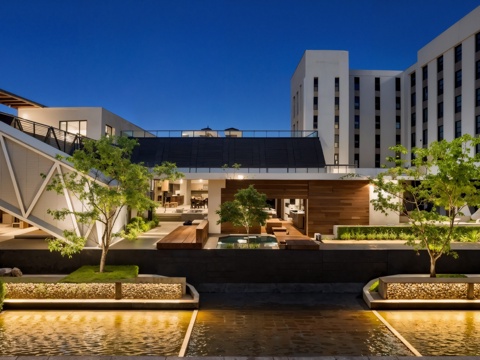 办公商业公共景观su模型