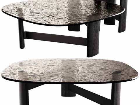 Latch coffee table3d模型 