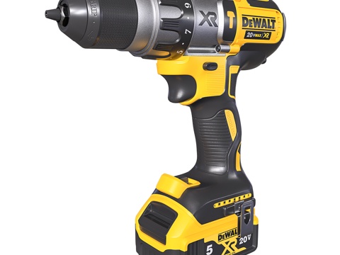  DEWALT现代电钻工具3d模型 