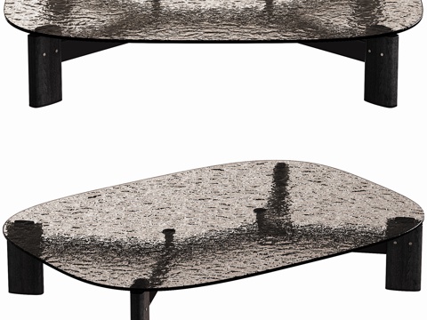  Ketch coffee table3d模型 