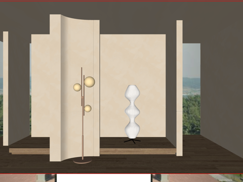 吊灯 灯光 室内灯 室外灯 射灯su模型