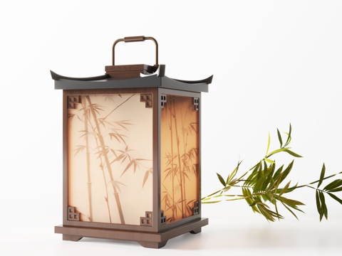  宋式台灯 台灯 灯具 装饰灯 艺术台灯3d模型 