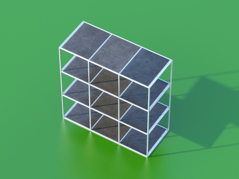  货架 小家具 生活用品3d模型 