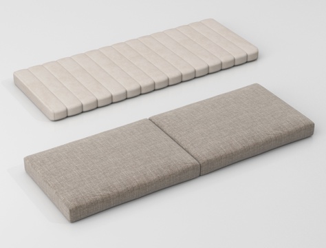 现代坐垫 沙发坐垫 飘窗坐垫su模型