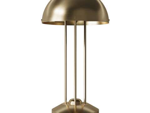  现代简约轻奢台灯 台灯 简约台灯 灯 书房台灯3d模型 