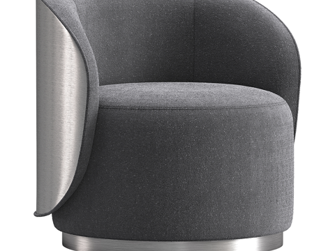  现代简约单人沙发 单人沙发 简约沙发 休闲沙发 客厅沙发3d模型 