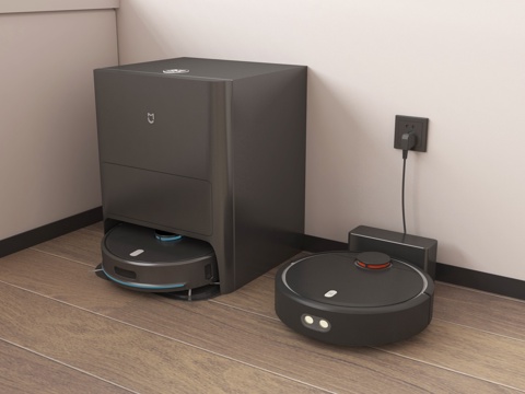 现代扫地机器人su模型