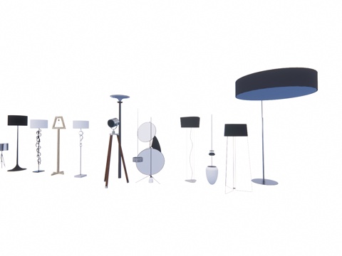 灯具 草坪灯 装饰灯 室内灯 射灯su模型