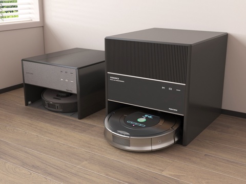 现代扫地机器人su模型