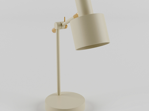  现代简约台灯 台灯 简约台灯 书房台灯 灯3d模型 